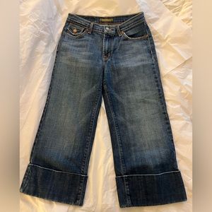 VINTAGE DAVID KAHN CUFFED JEANS